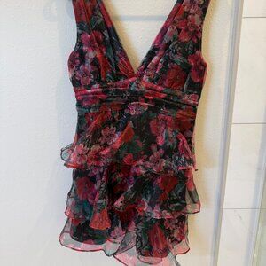 Poised Inspiration Tiered Mini Dress